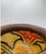 Sculpture Materials Vintage Jeweled Mosaic Pedestal Bowl and 3 Candleholders Gold Amber For Sale - Image 7 of 13