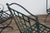 Vintage Set of 4 Hervé Baume French Wrought Iron Folding Patio Chairs, 1970s For Sale - Image 16 of 18
