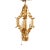 Mid 20th Century Italian Hollywood Regency Gilt Tole Lantern Chandelier For Sale - Image 13 of 13