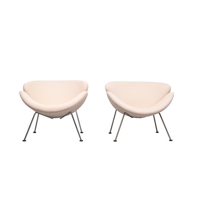 Mid-Century Modern Orange Slice Lounge Chair by Pierre Paulin for Artifort, 1960 For Sale - Image 3 of 18