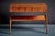 Italian Cherry Wood Lady Writing Desk with Floating Top, 1940s For Sale - Image 6 of 12