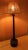 Original 1960s/70s Decorative table lamp. By Hans-Agne Jakobsson. with a heavy, foil-covered base and the rare original...