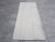 1960s Vintage White Mini Runner Rug For Sale - Image 11 of 11