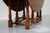 Wood Large Gateleg Dining Table in Oak For Sale - Image 7 of 18