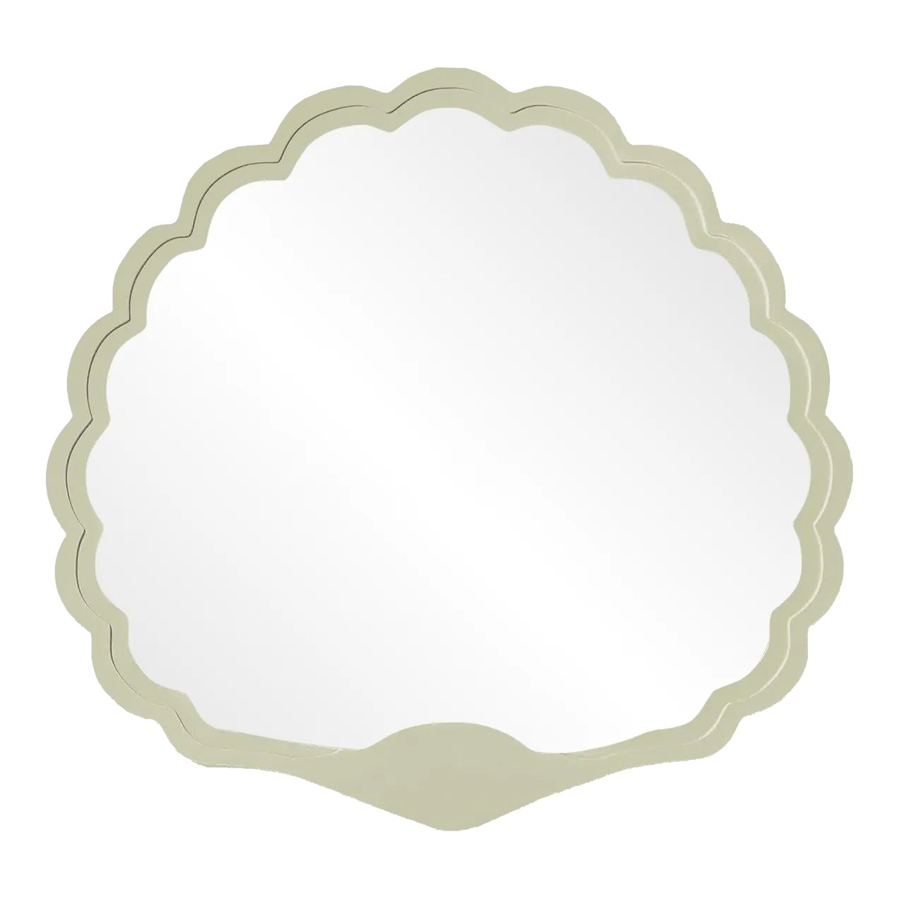 Fleur Home Carnival Proteus Mirror in Cooking Apple Green, 24x22 | Chairish
