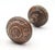 Antique Victorian Norwich Passage Door Knob Set For Sale - Image 6 of 12
