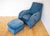Set of Art Deco Style Loge Lounge Chair and Ottoman by Gerard van den Berg for Montis, 1980s For Sale - Image 13 of 18