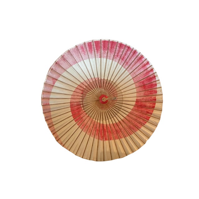 Japanese Mid 20th Century Japanese Parasol For Sale - Image 3 of 8