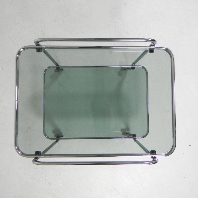 Vintage Chromed Serving Trolley, 1970s For Sale - Image 10 of 16