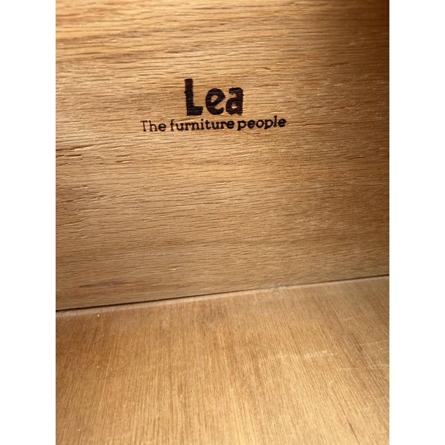 Lea Faux Bamboo Rattan Dresser High Chest Drawers Chairish