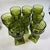 Mid-Century Scandinavian Green Goblets- Set of Eight For Sale - Image 10 of 12