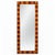 Brown Mid-20th Century Italian Macassar Veneered Beveled Mirror attributed to Osvaldo Borsani for Atelier Di Varedo, 1930s For Sale - Image 8 of 8