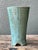 Ceramic Vintage Studio Pottery Green Vase For Sale - Image 7 of 17