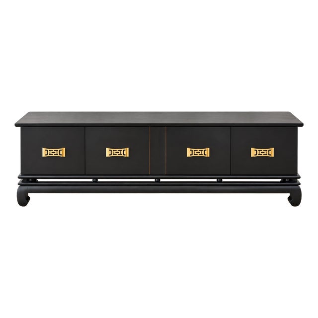Renzo Rutili for Johnson Furniture Mid-Century Modern Cabinet For Sale