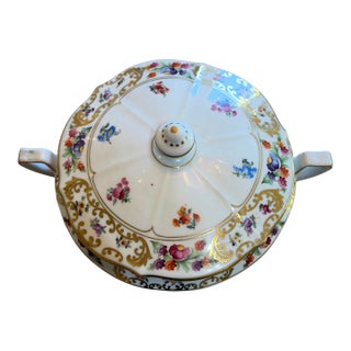 Early 20th Century Schumann Bavaria Covered Dish For Sale