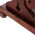 Antique Quervelle School Classical Flame Mahogany Marble Top Trestle Table C1840 For Sale - Image 14 of 17