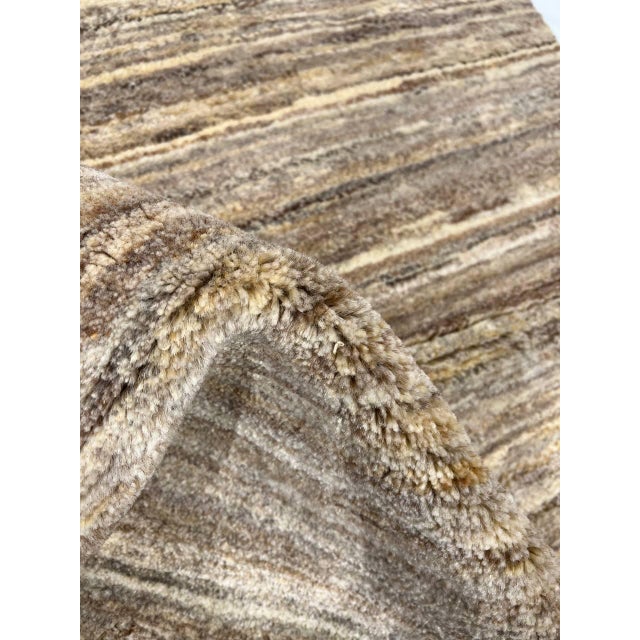 Pasargad DC Fine Hand Knotted Gabbeh Runner Rug For Sale In Washington DC - Image 6 of 8