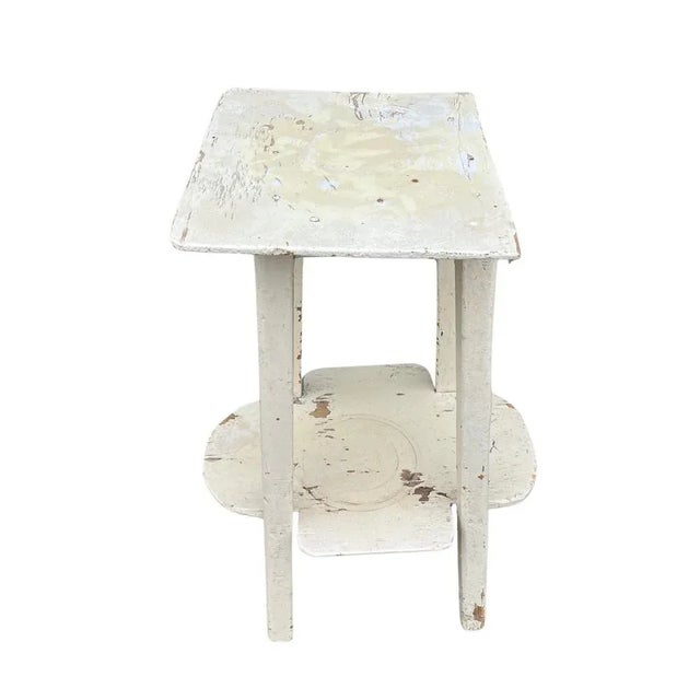 Farmhouse Vintage Wooden Entry Table For Sale - Image 3 of 6