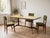 Vintage Table with Yellow Opaline Top and Chairs, 1960s, Set of 7 For Sale - Image 3 of 9
