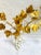 Italian 1960s Mid-Century Italian Gold Gilt Grapes and Leaves Wall Sconce For Sale - Image 3 of 9