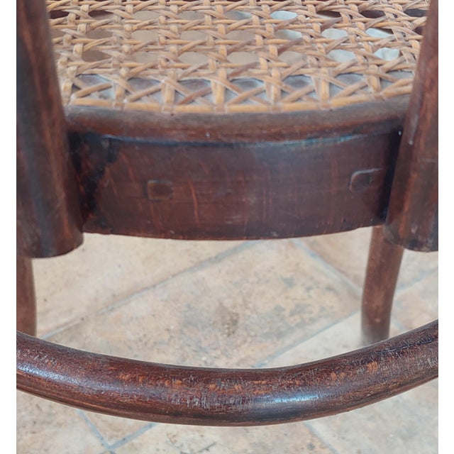 Italian Bentwood Bistro Chairs from Sautto and Liberale, 1940s, Set of 2 For Sale - Image 10 of 18