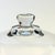 Mid 20th Century Vintage Glass Cloche on Teak Base For Sale - Image 5 of 10