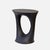 Pair of Kreten Side Tables, Painted Black, by Souda, Modern, Organic, Concrete End Tables For Sale - Image 10 of 12