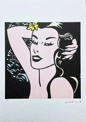 After Roy Lichtenstein, " Little Aloha", 1990s, Silk-Screen