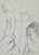 Admiration is an original Charcoal Drawing realized by Mino Maccari in 1980. Good condition on a white paper. Hand-signed...