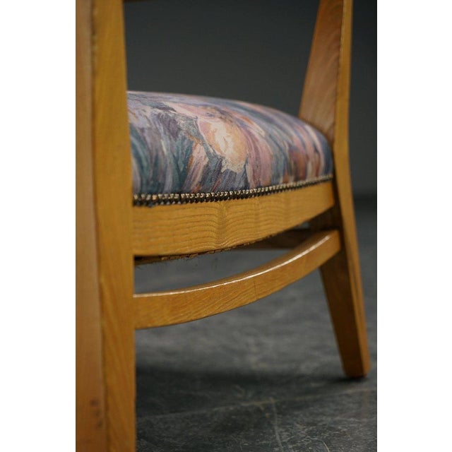 Traditionalist Town Hall Easy Chair by Bas van Pelt For Sale - Image 6 of 18