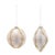 Brighten your holiday décor with this set of 6 Glass Ornaments, featuring a timeless shape and lustrous finish. Perfect...