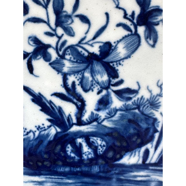Antique Worcester Hollow Rock Lily Fluted Dish, 18th Century For Sale - Image 13 of 16