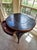 Elevate your space with this sophisticated, high-end drum table (also ideal as a library table or substantial side table)...