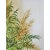 Wood Vintage 1970s Large Green and White House Plant Painting by DeLongprie For Sale - Image 7 of 10