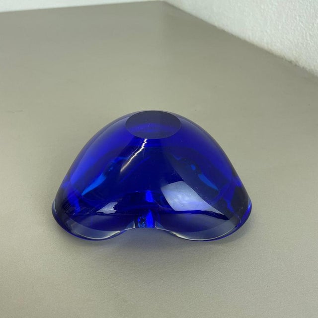 Blue Murano Glass Bowl, Italy, 1970s For Sale - Image 16 of 18
