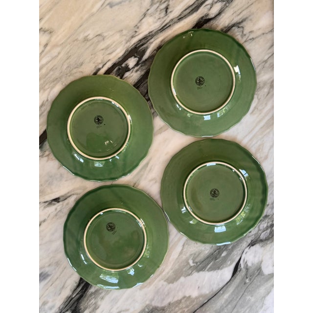 Bordallo Pinheiro Made in Portugal Farm Animal Plates Set of 4 For Sale - Image 11 of 12