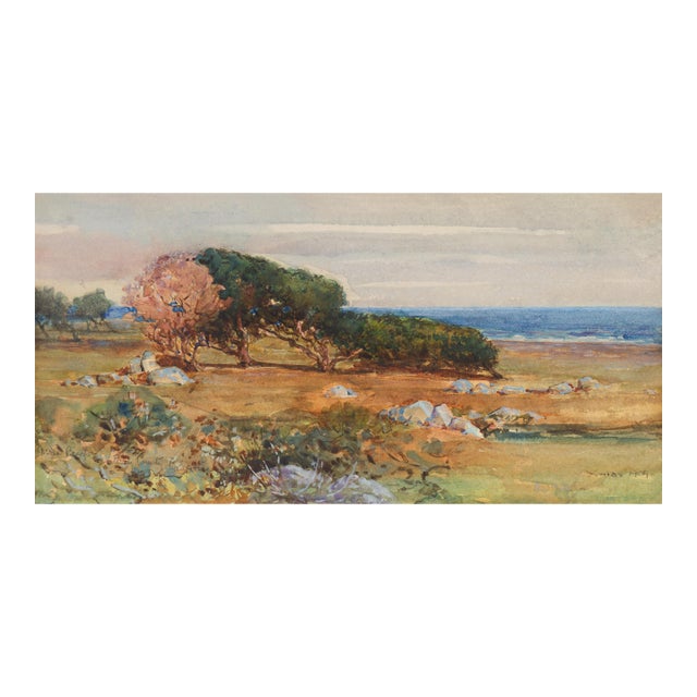 'Moss Beach, Monterey, California' by Elmer Wachtel, 1909, Pacific Coastal Landscape, Art Student's League New York City, Benezit For Sale
