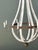 Vintage Rustic Wood and Metal Chandelier For Sale - Image 12 of 12