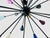 Not Yet Made - Made To Order Mid Century Modern Multicolor Sputnik Chandelier, Large Colorful Cone Shade Pendant Light, Stilnovo Style Ceiling Fixture For Sale - Image 5 of 8