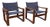 Borge Jensen for Bernstorffsminde Møbelfabrik Teak Safari Chairs - A Pair For Sale