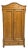 Antique Pine Two Door Cupboard From England For Sale