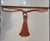 Textile Samuel & Sons Cabana Single Tassel Tieback in Color 08 Melon For Sale - Image 7 of 8