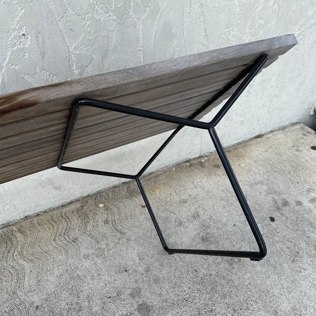 Harry Bertoia for Knoll International Bench, Model 400 For Sale - Image 10 of 12