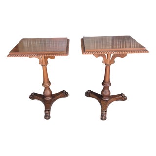 Pair of Antique Anglo Indian Tables For Sale