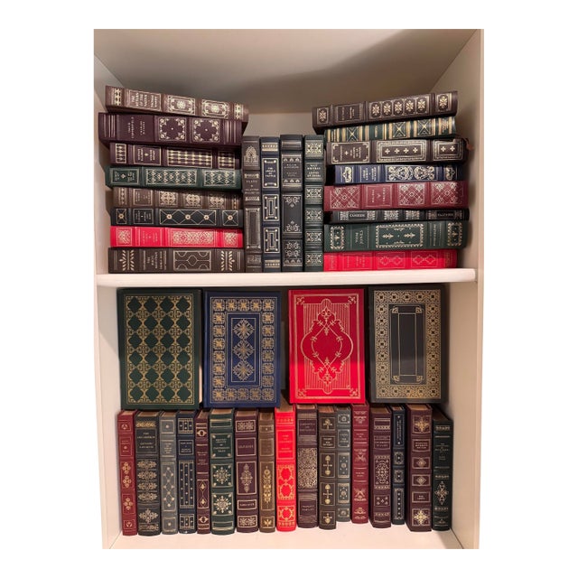 Vintage Franklin Library Collection - Set of 40 Books, Published by Franklin Library For Sale