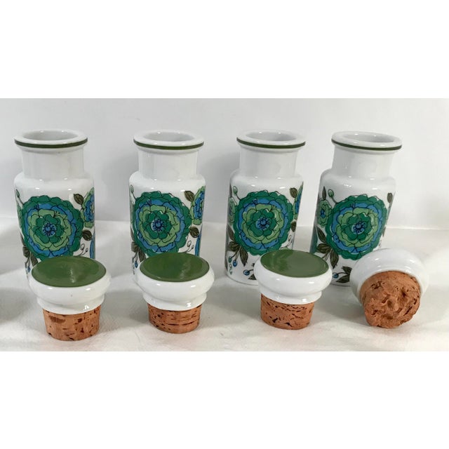 Vintage Spice Jars Set of 4 Chairish