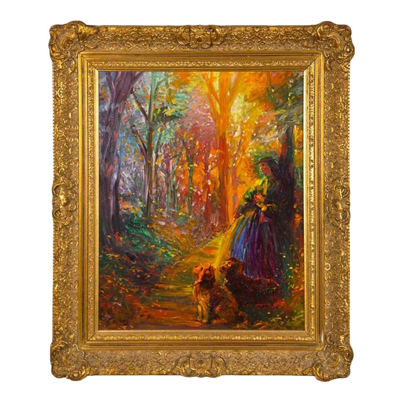 Signed Finely Detailed Oil On Board By Paul Williams Titled
