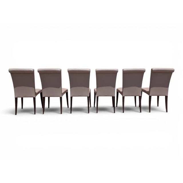 Modern Vittoria Chairs from Poltrona Frau,, 2000s, Set of 6 For Sale - Image 3 of 16