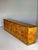 Lacquered Burlwood and Brass Credenza, 1970s For Sale - Image 5 of 16