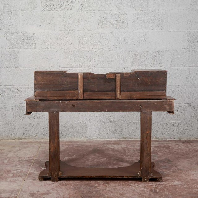 2000 - 2009 Small Console Desk in Wood For Sale - Image 5 of 13